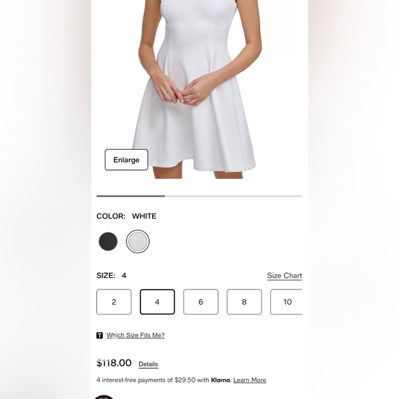 GUESS Womens White Sleeveless Embossed Dress - Picture 3 of 13